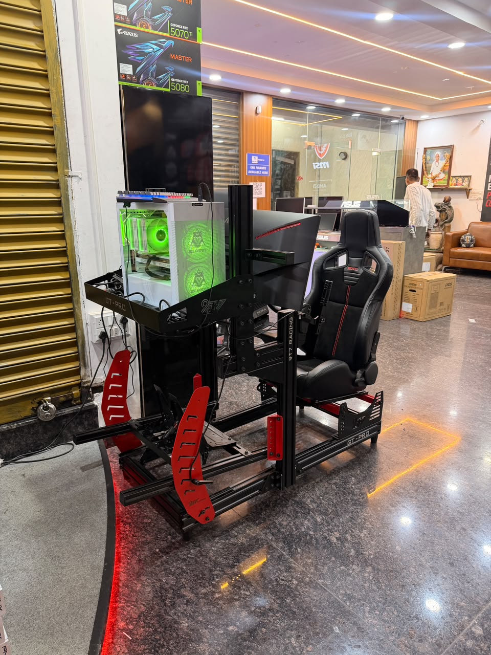 Pro GT Sport Cockpit Racing Simulator on Rent or Buy
