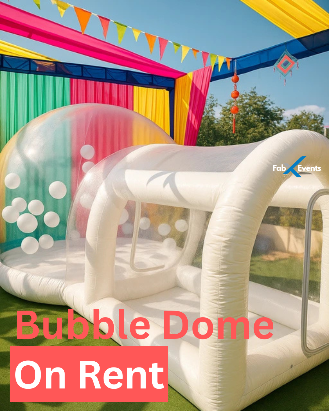 Bubble House on Rent for Kids image