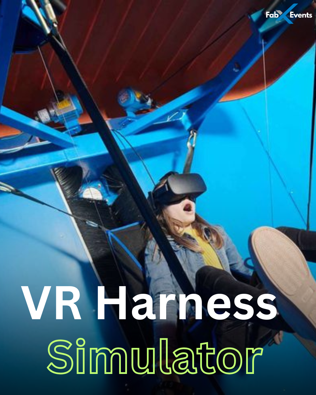 Immersive VR Adventure Harness Setup for Corporate Events gallery image