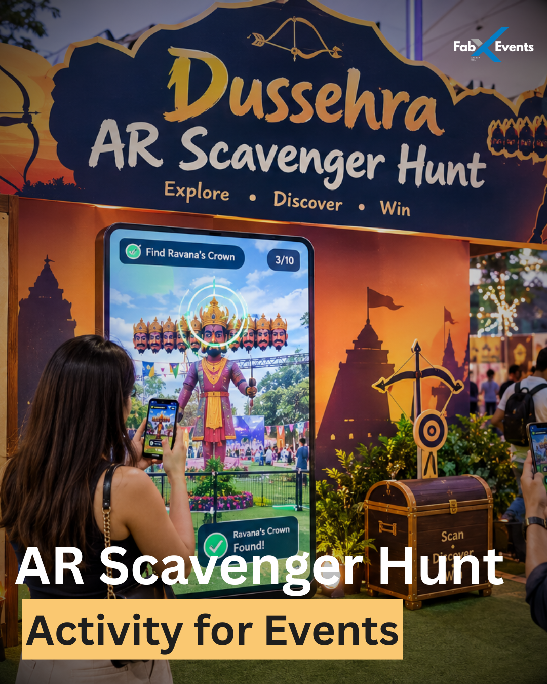AR Scavenger Hunt Activity for Events image