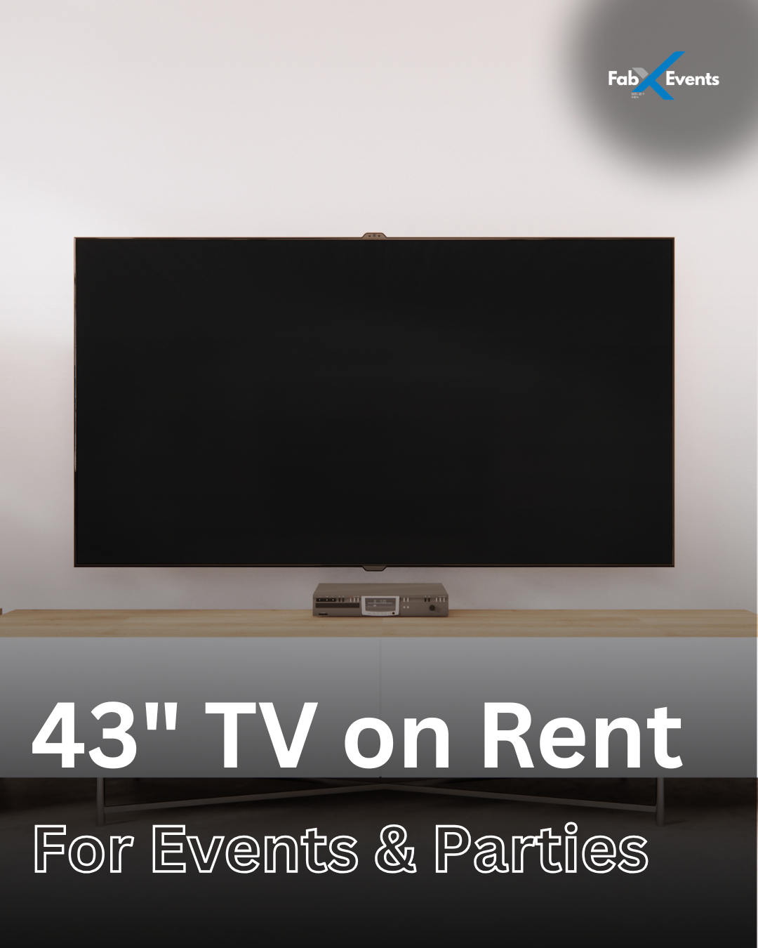 43 Inch TV on Rent gallery image