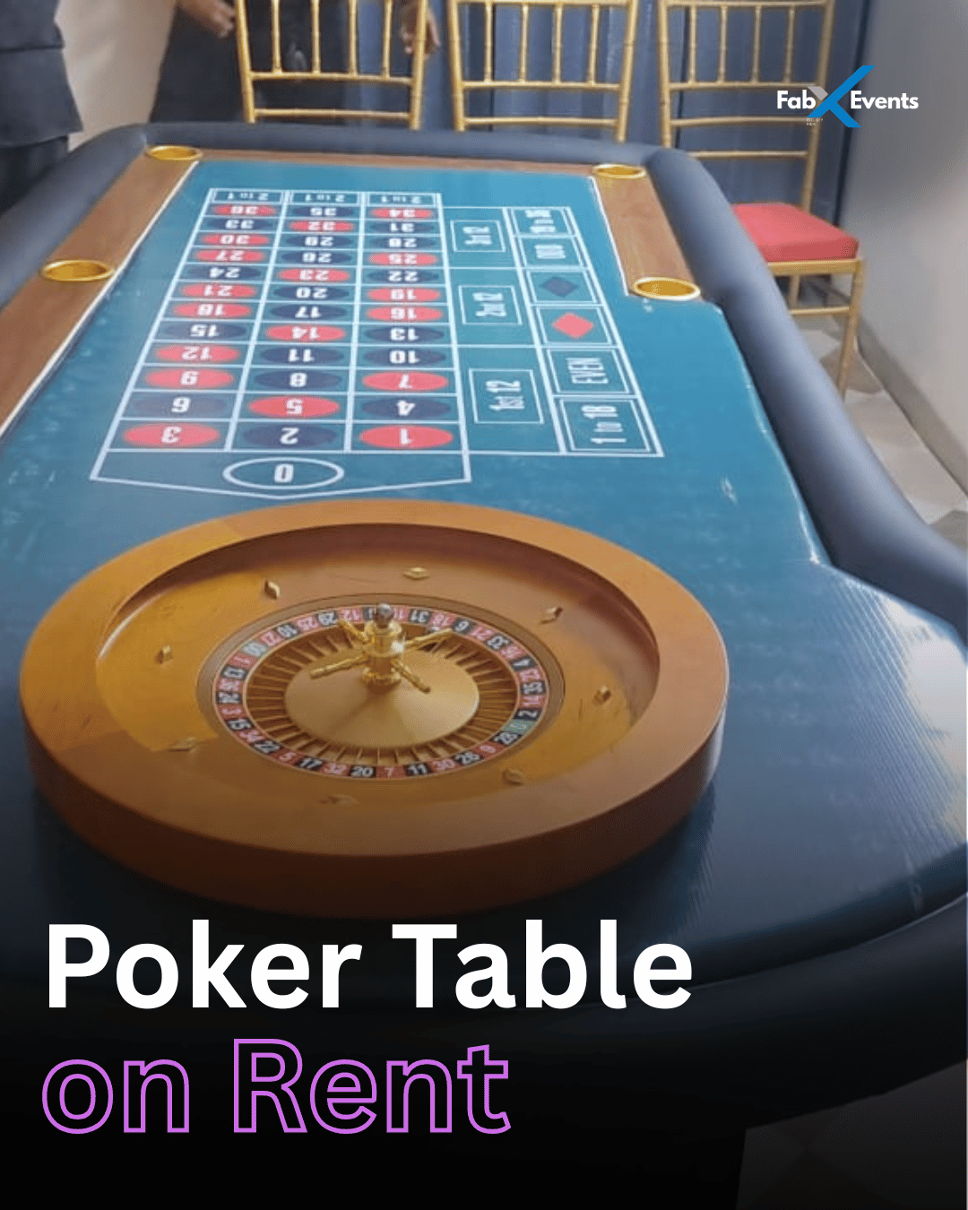 Casino Tables on Rent for Events