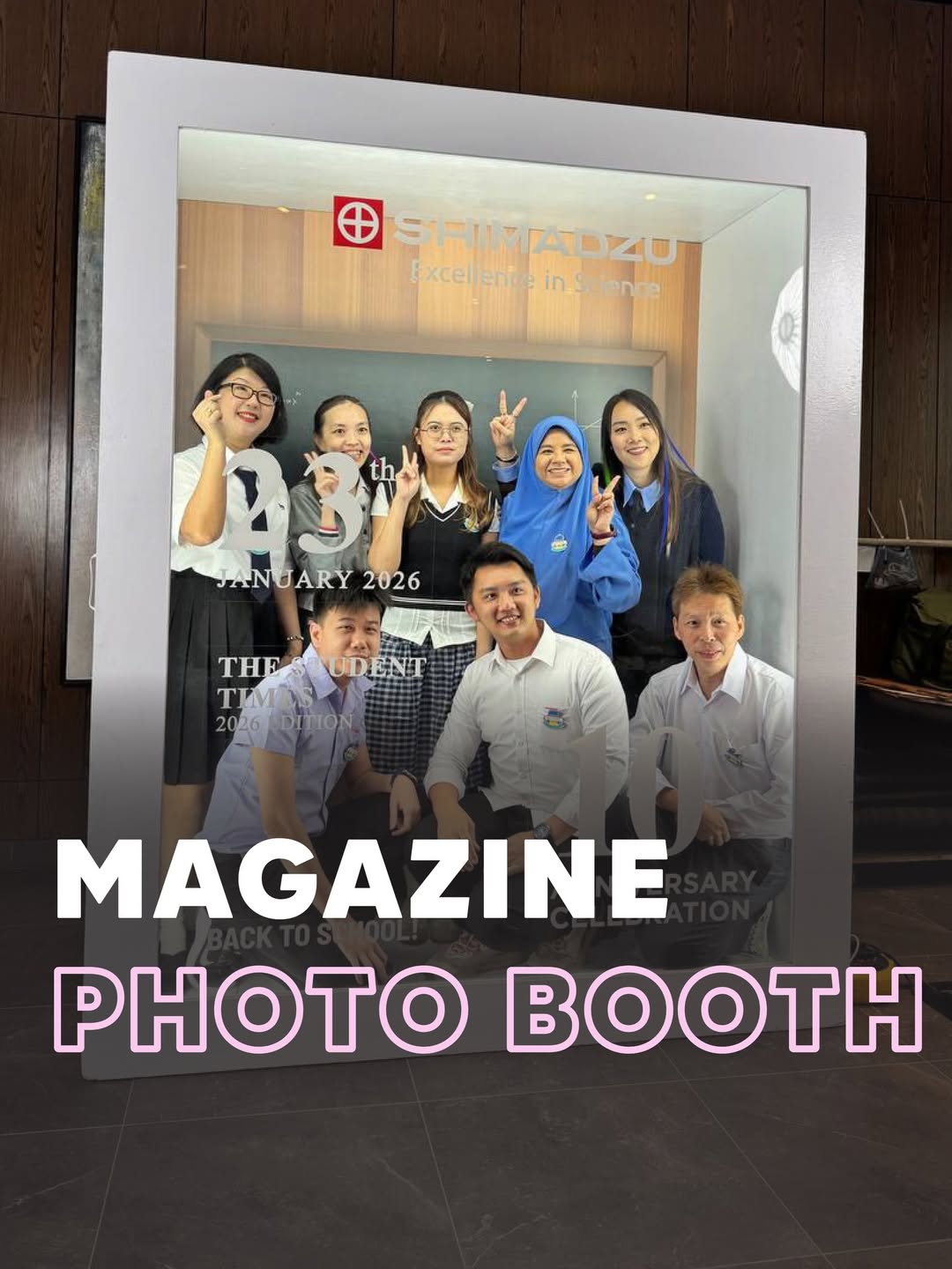 Magazine Photo Booth