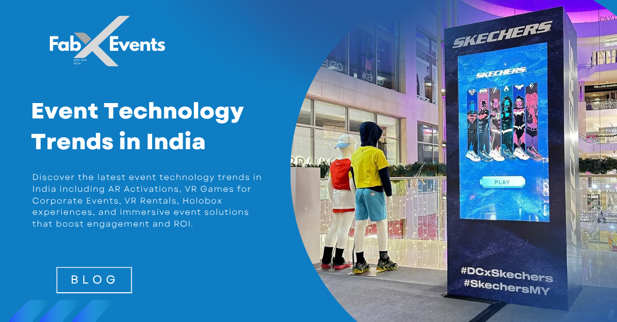Event Technology Trends in India: AR Activations, VR Gaming & Holographic Experiences