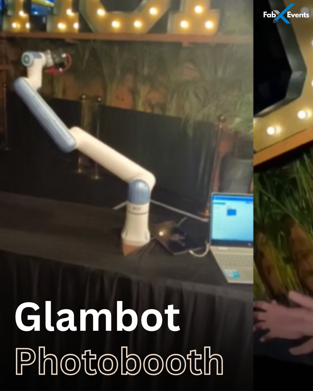 Glambot Photobooth for Events, Weddings & Brand Activations | FabxEvents gallery image