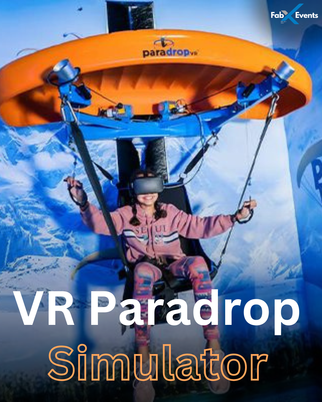 Virtual Reality Skydiving Simulator on Hire gallery image