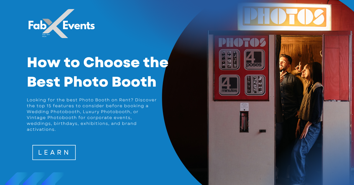 How to Choose the Best Photo Booth