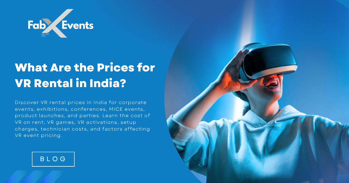 What Are the Prices for VR Rental in India