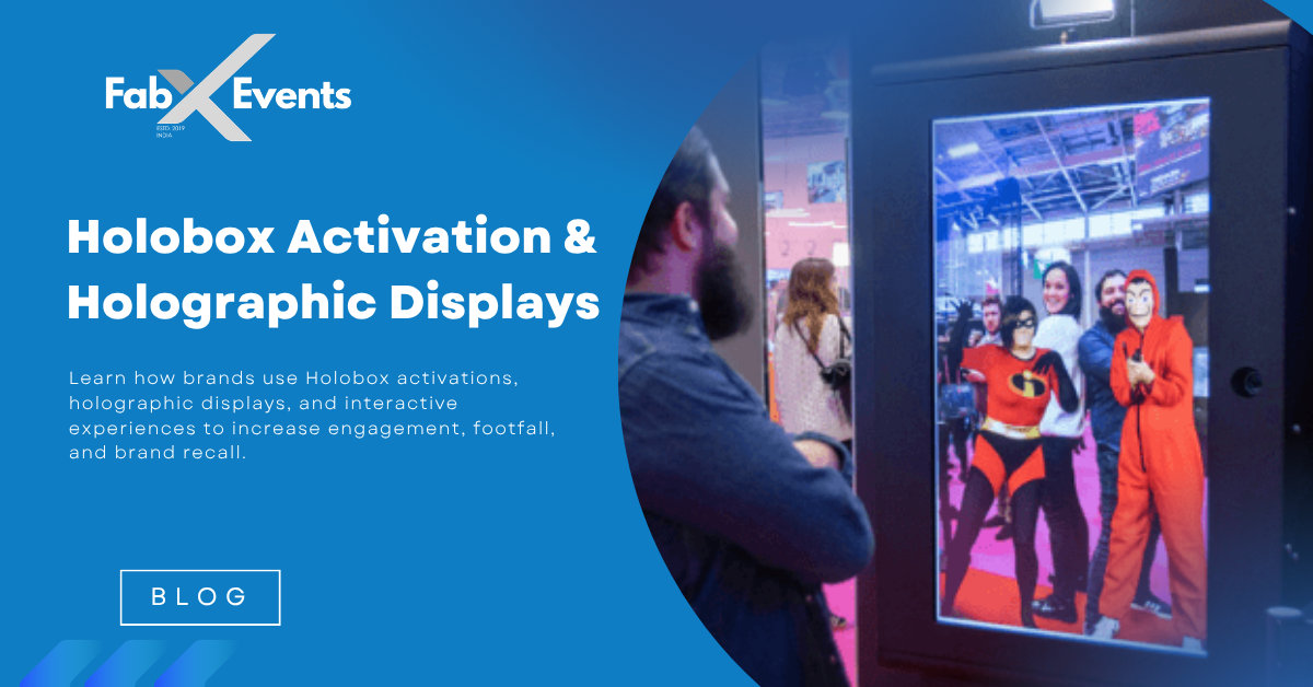 Holobox Services for Malls in India | Holobox Activation & Holographic Displays