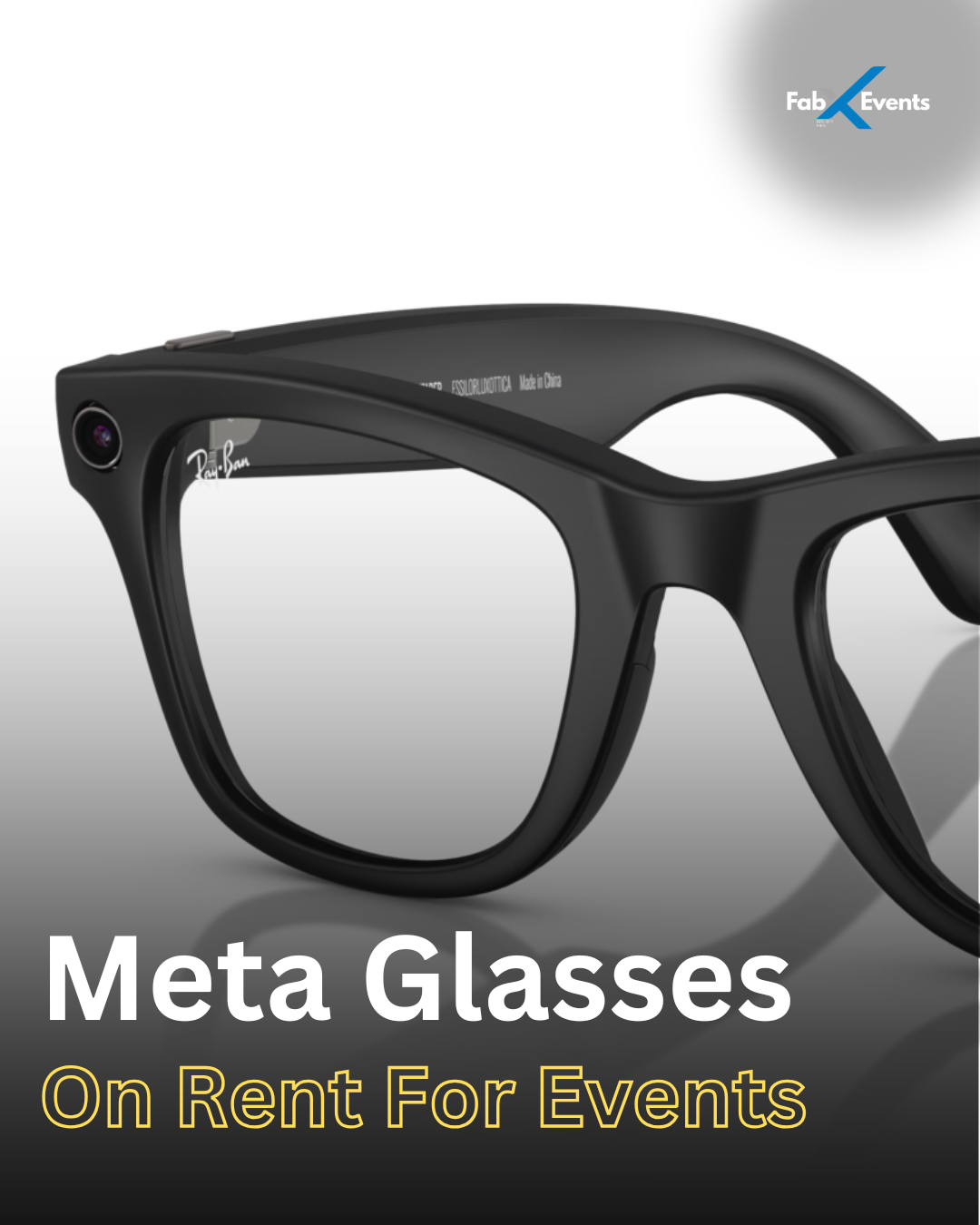 Ray-Ban Meta Smart Glasses on Rent