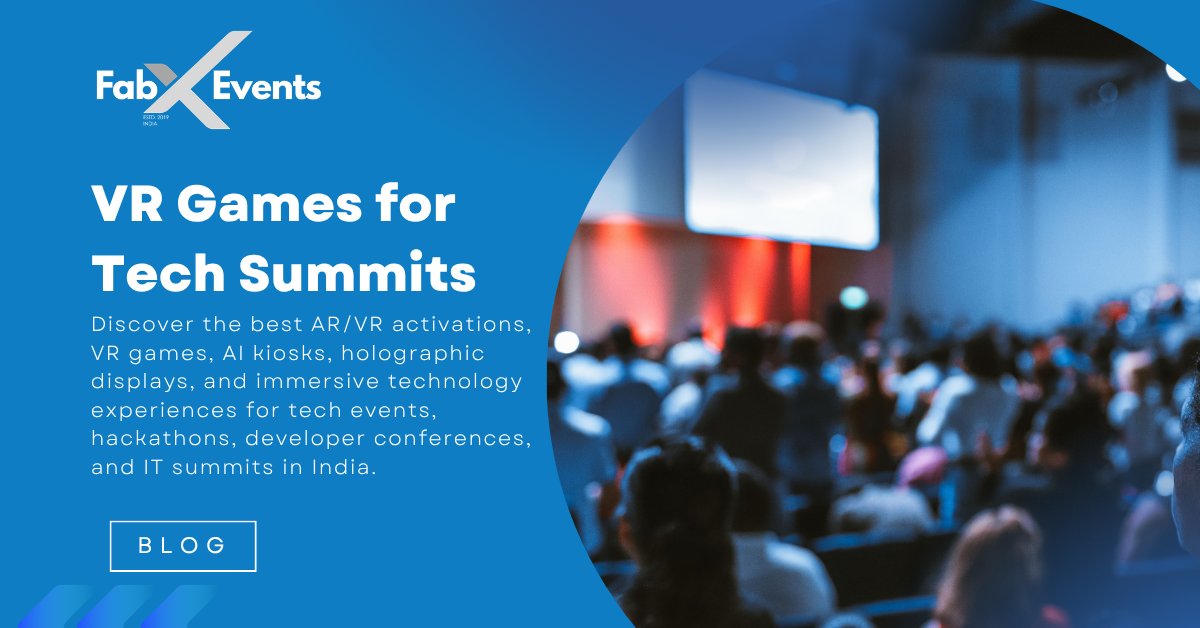 Best AR/VR Activations & Games for Tech Events and IT Summits in India