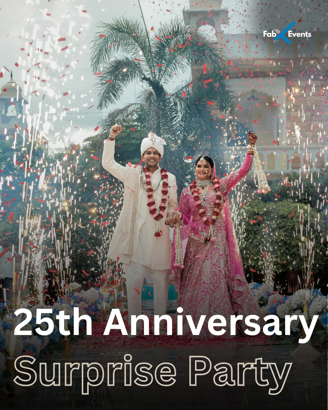 Romantic 25th Wedding Anniversary Surprise for Wife