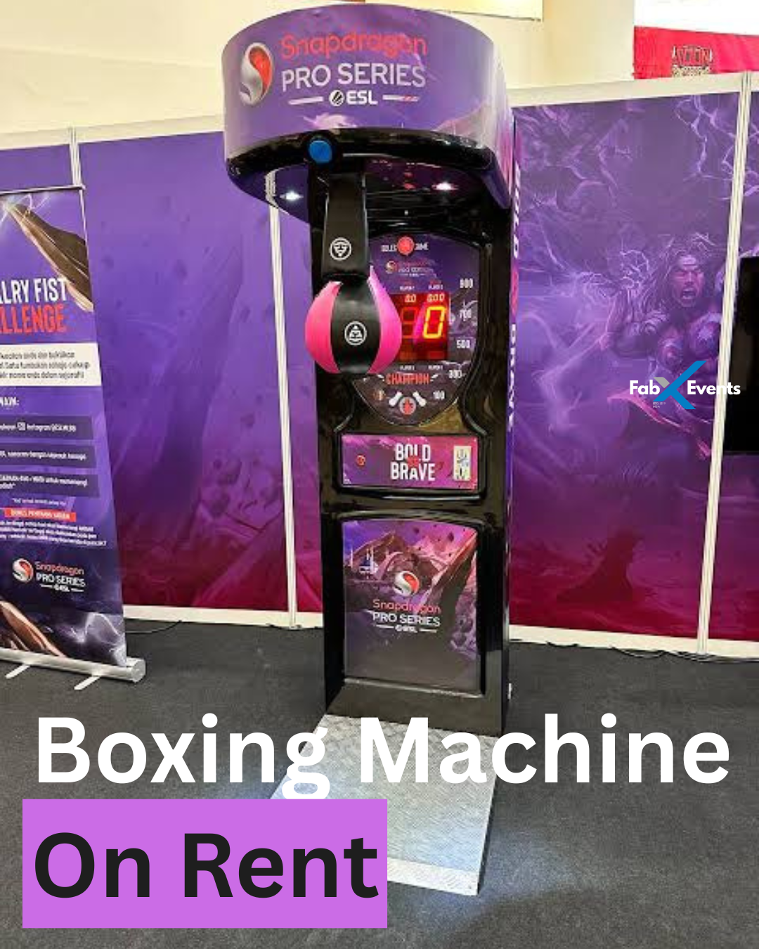 Boxing Punch Machine on Rent image