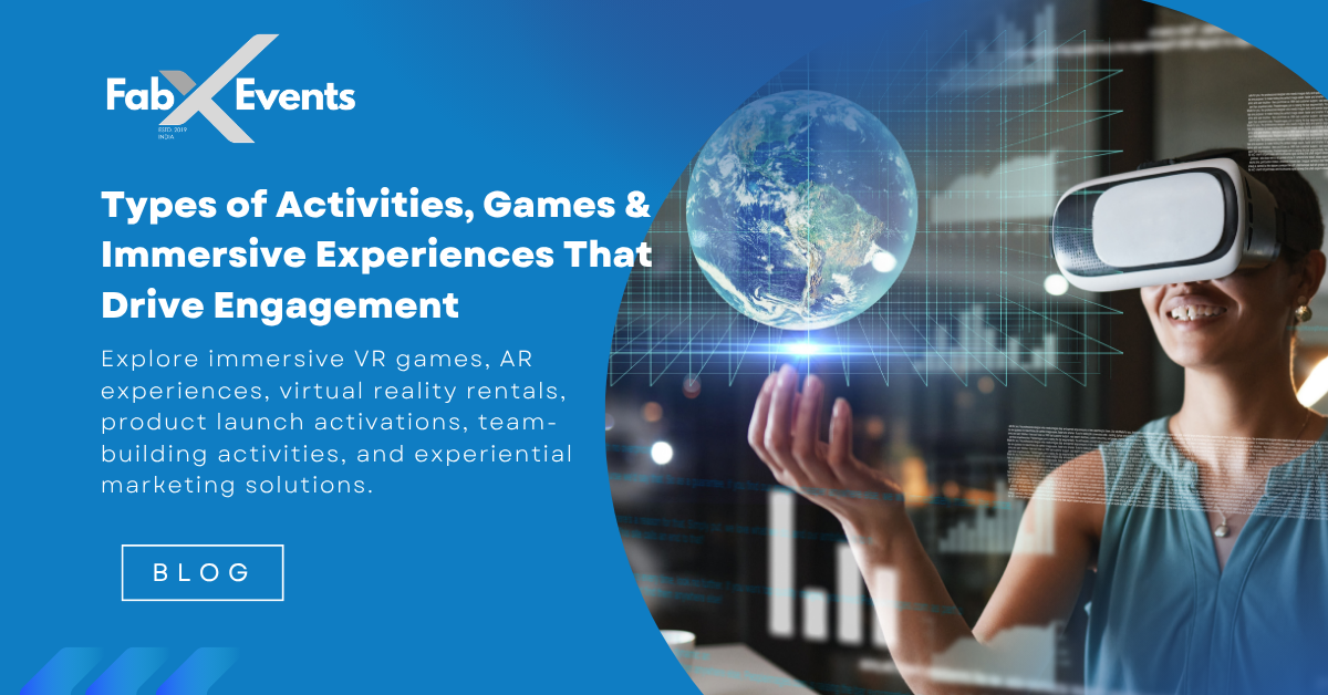 AR/VR Activations for Corporate Events in India: Types of Activities, Games & Immersive Experiences That Drive Engagement