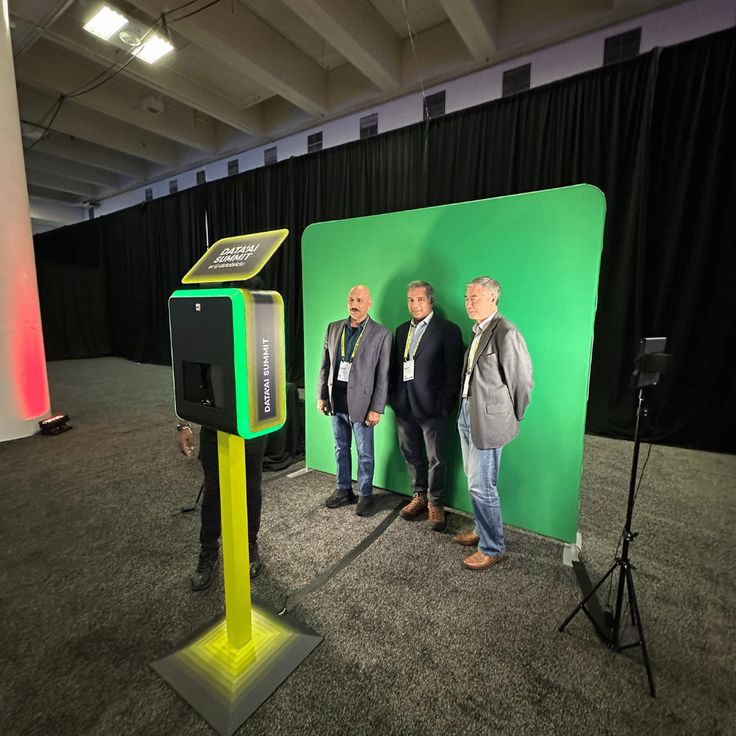 Green Screen Photo Booth for the events