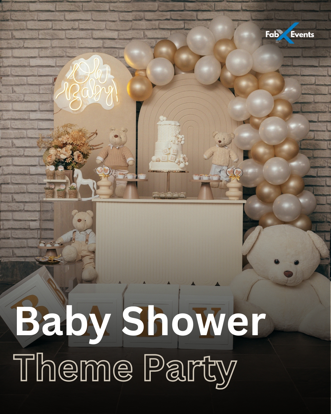 Baby Shower Event Management & Celebration Setup
