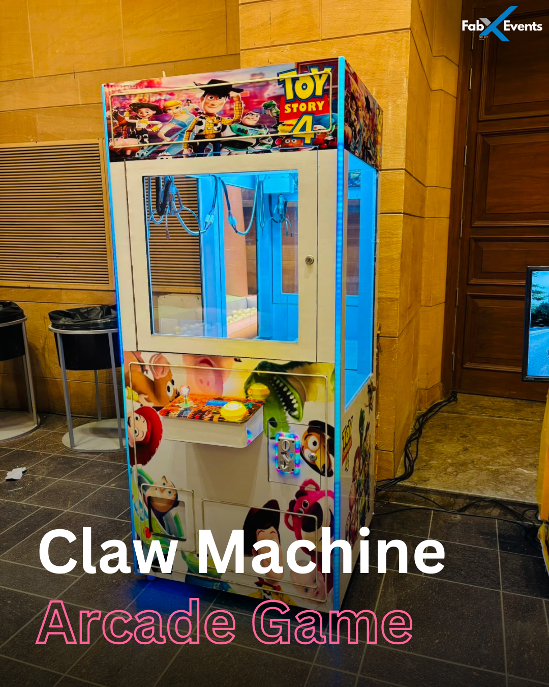 Claw Machine Arcade Game on Rent gallery image