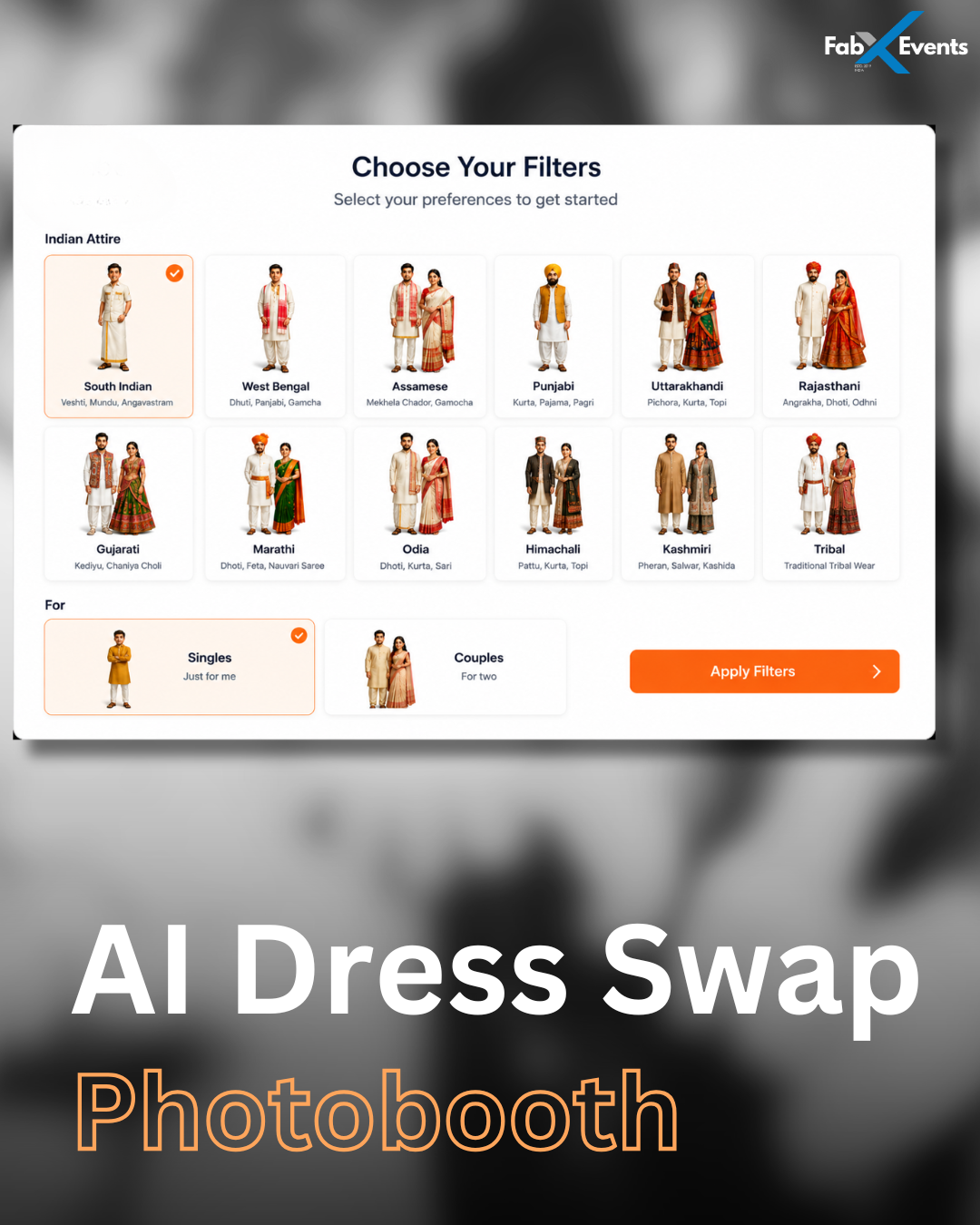 AI Dress Swap Photobooth