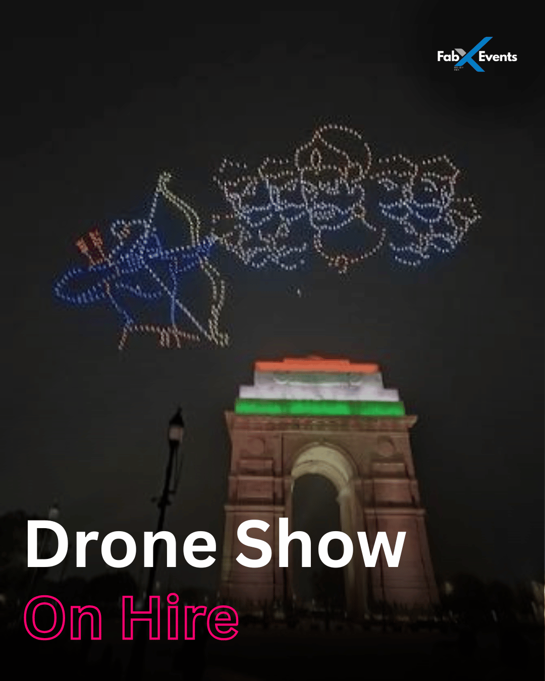 Drone Show on Hire in India