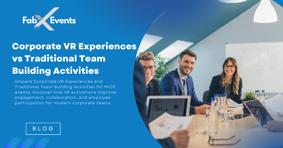 Corporate VR Experiences vs Traditional Team Building Activities