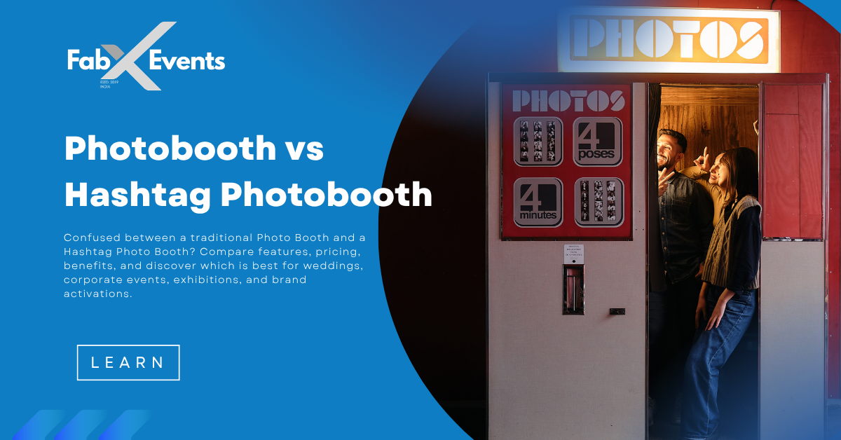 Photobooth vs Hashtag Photobooth