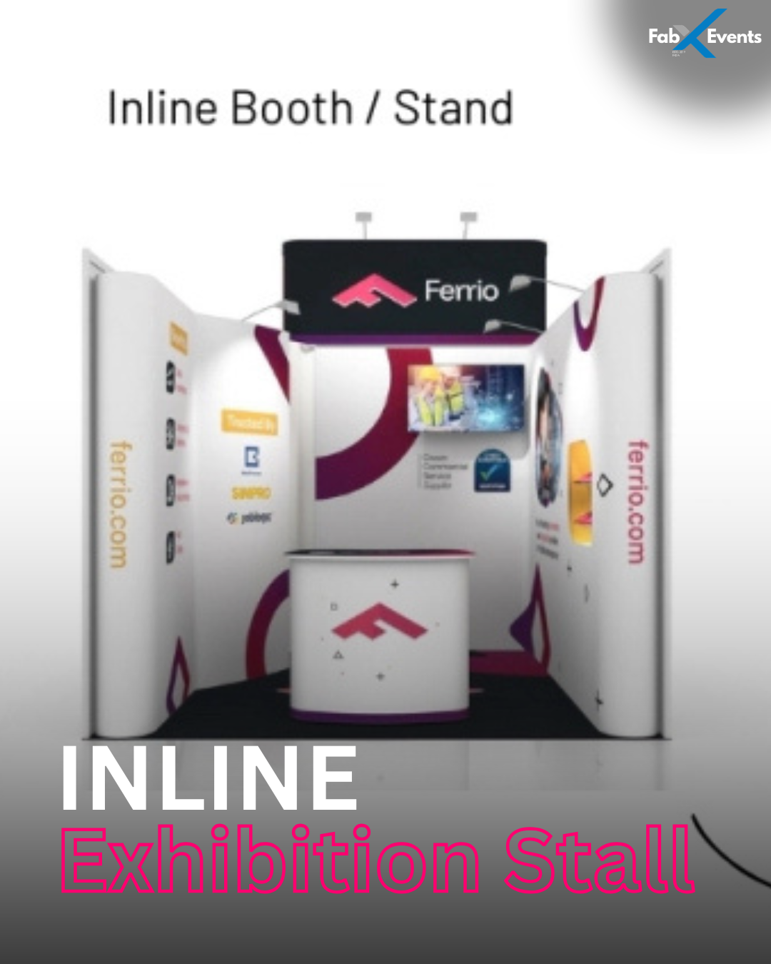 Inline Exhibition Stall Fabrication in India gallery image