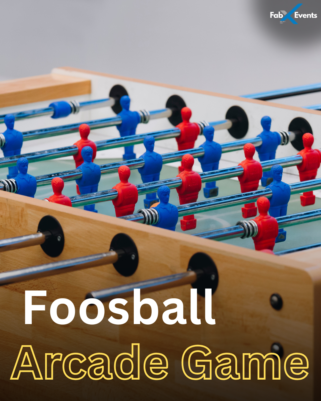 Foosball Arcade Game on Rent for Events & Parties