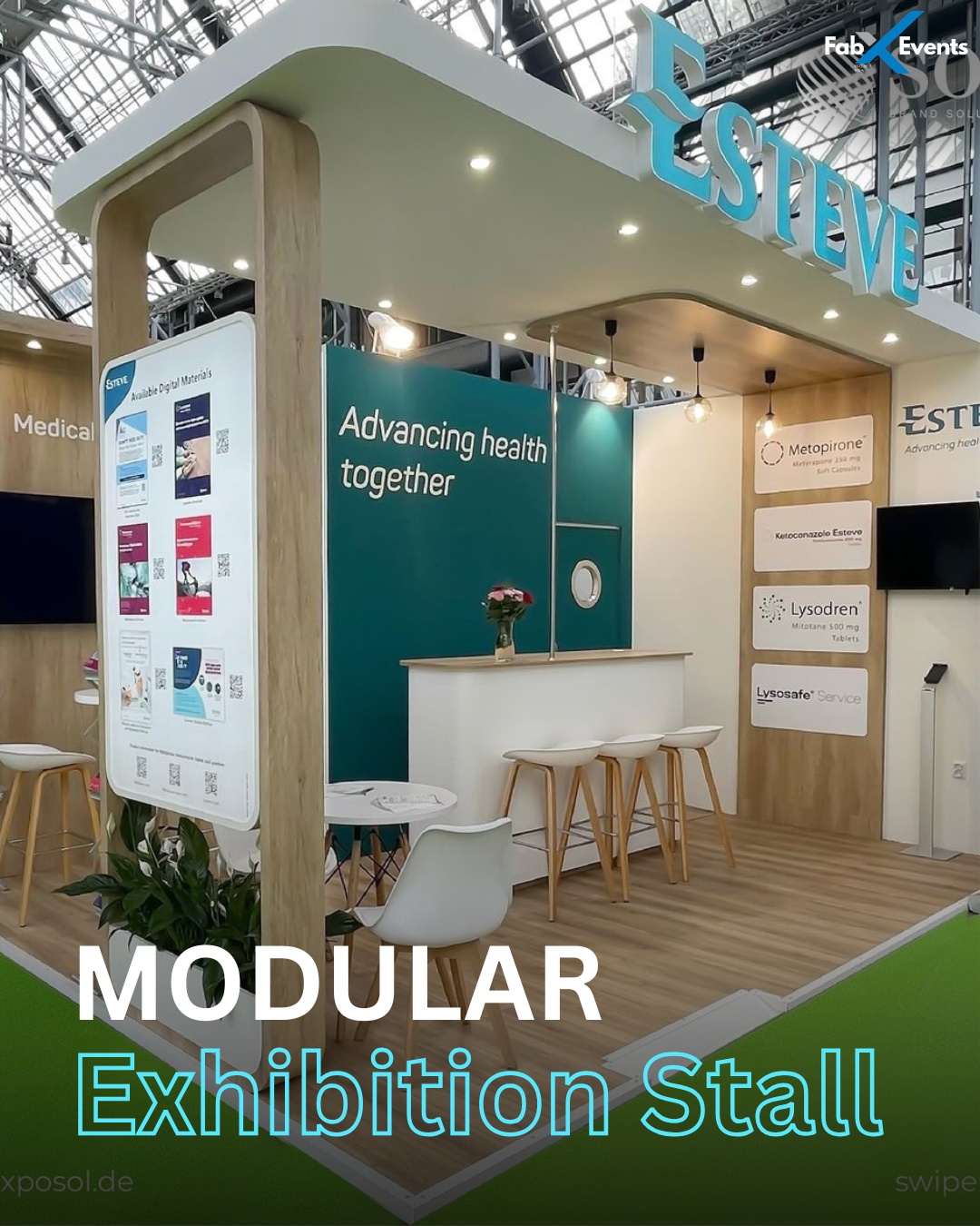 Modular Exhibition Stall Fabrication and Designing