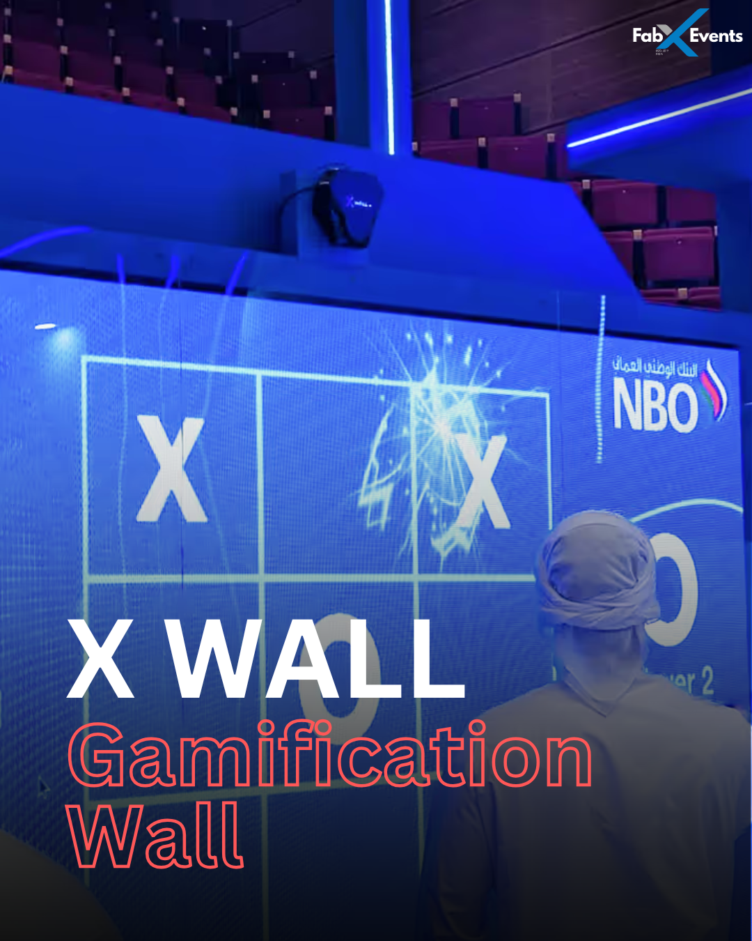XWall Interactive Gamification Wall by Fabx Events