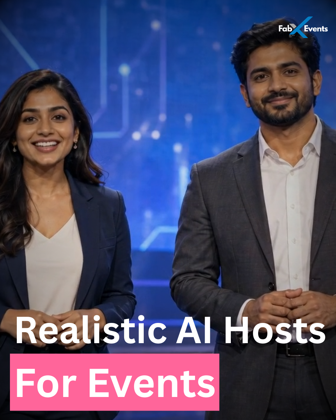 Realistic AI Hosts for Events image