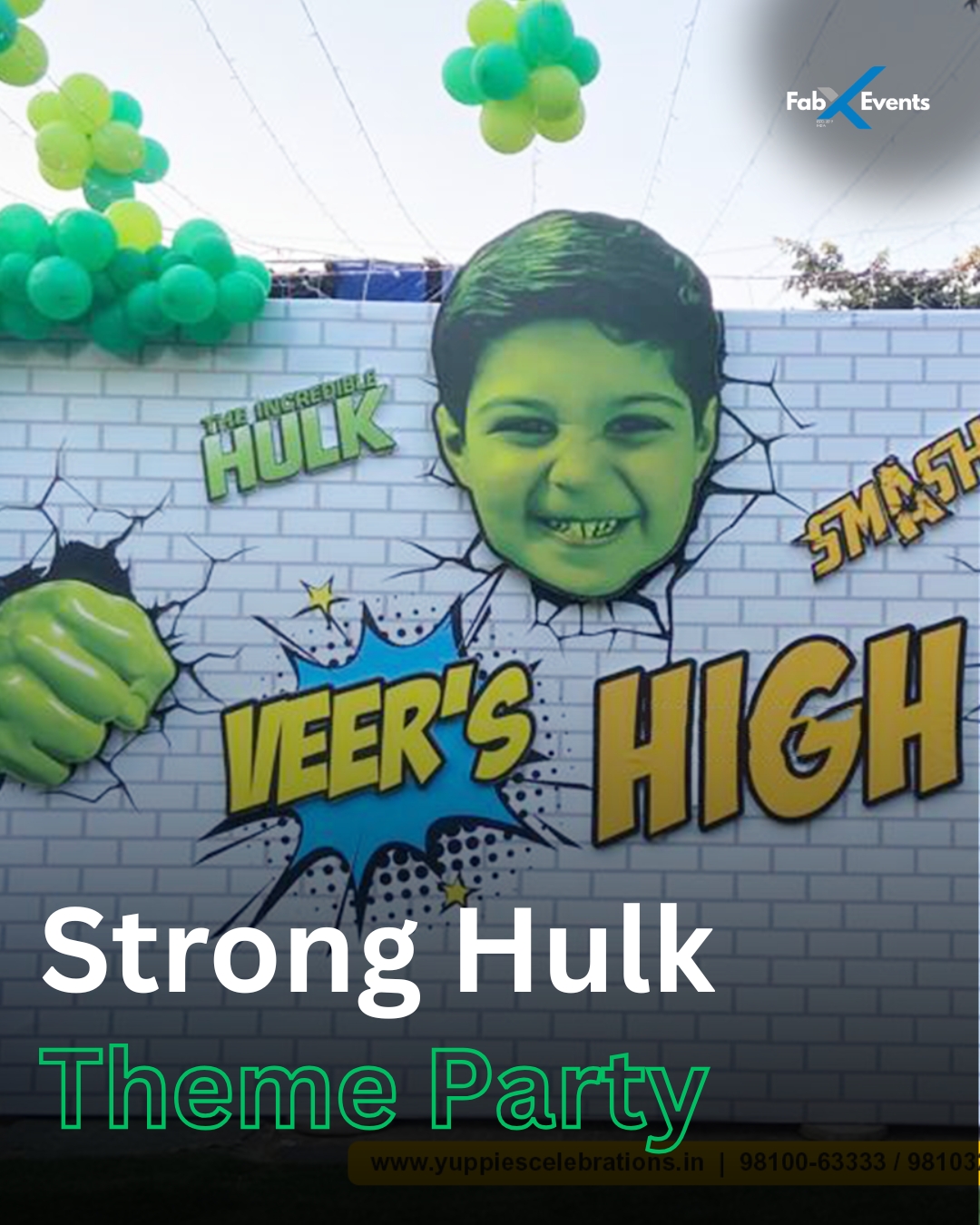 Superhero Theme Birthday Decorations & Planning