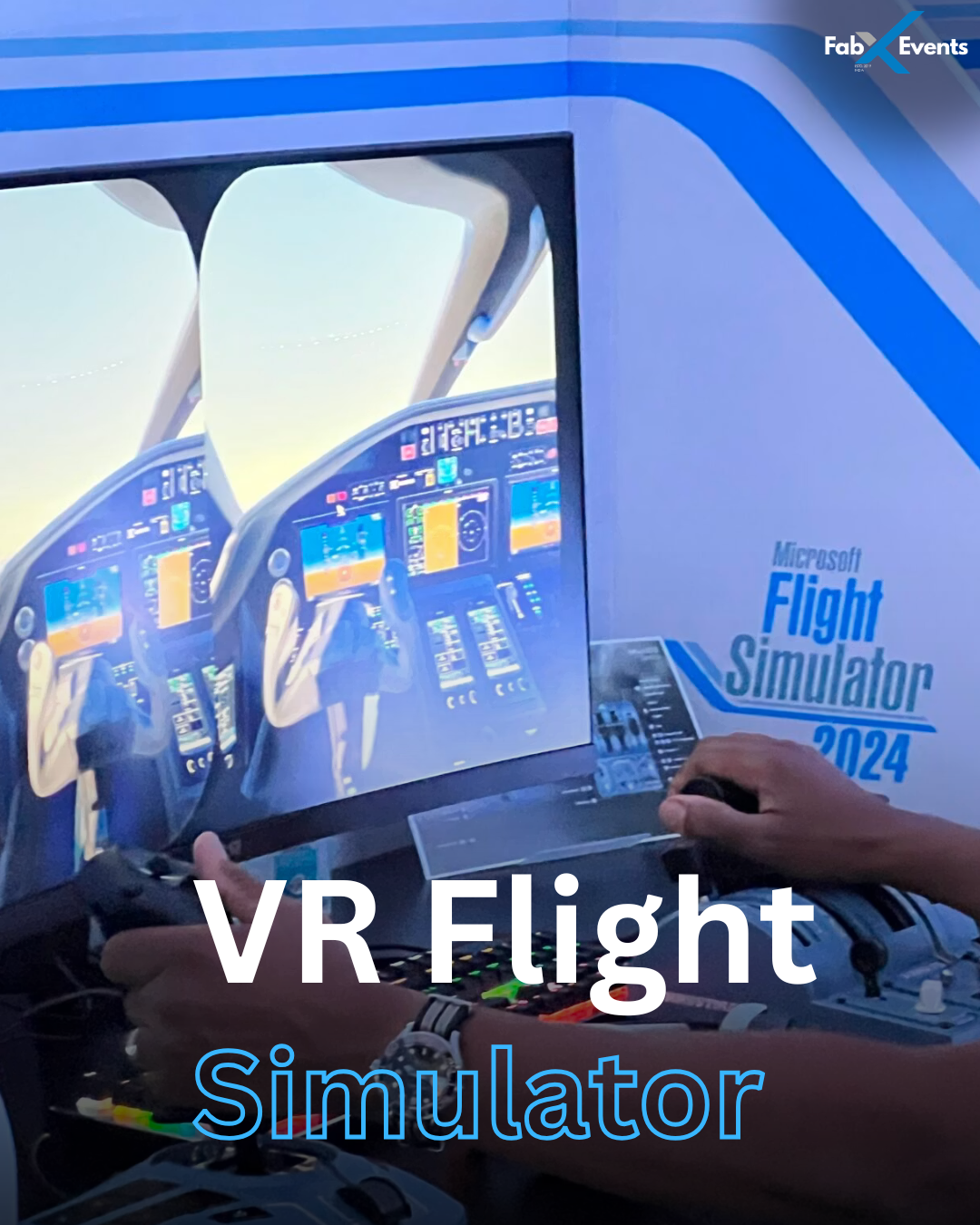 Flight Simulator on Hire for Corporate Events gallery image