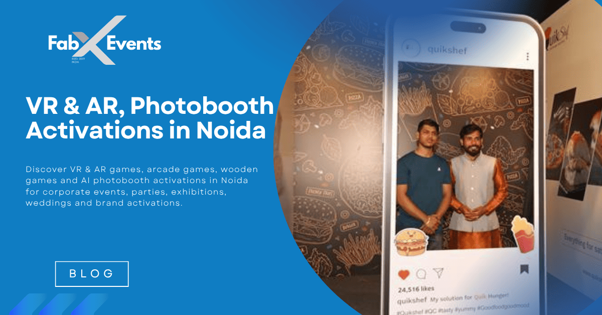 Arcade Games, VR Games & Photobooths in Noida