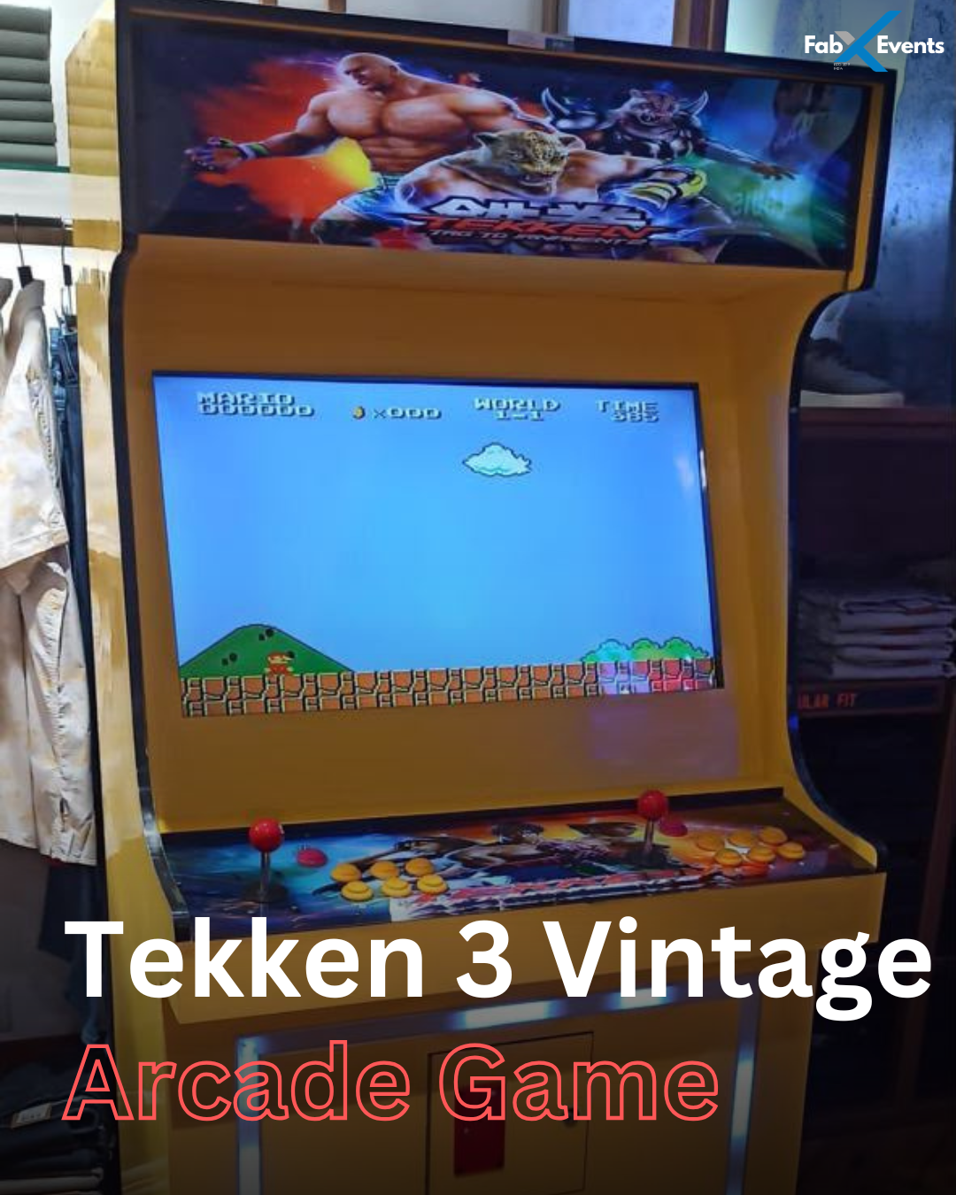 Tekken 3 Arcade Game on Rent