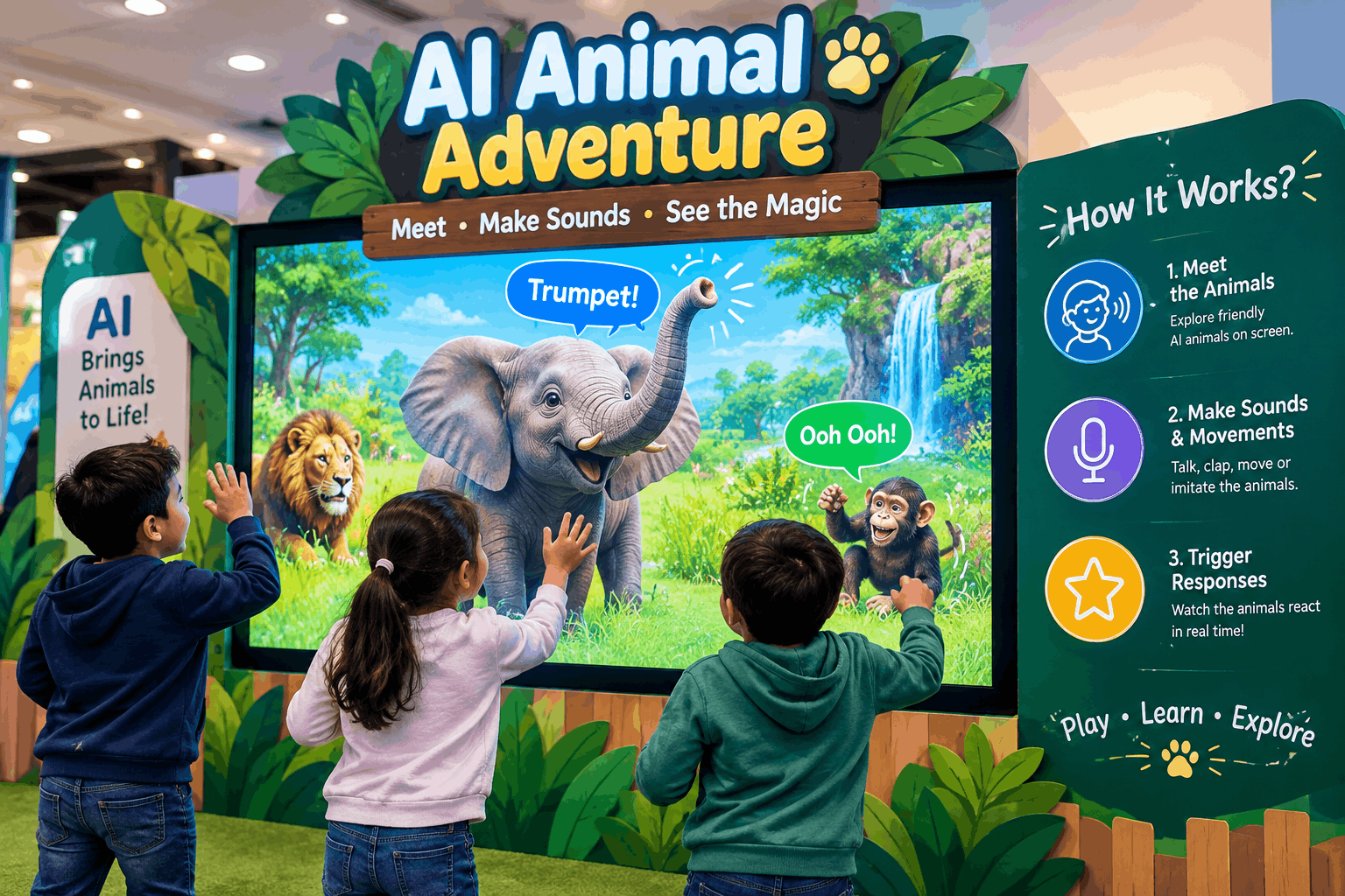 AI Animal Adventure Game for Events in India