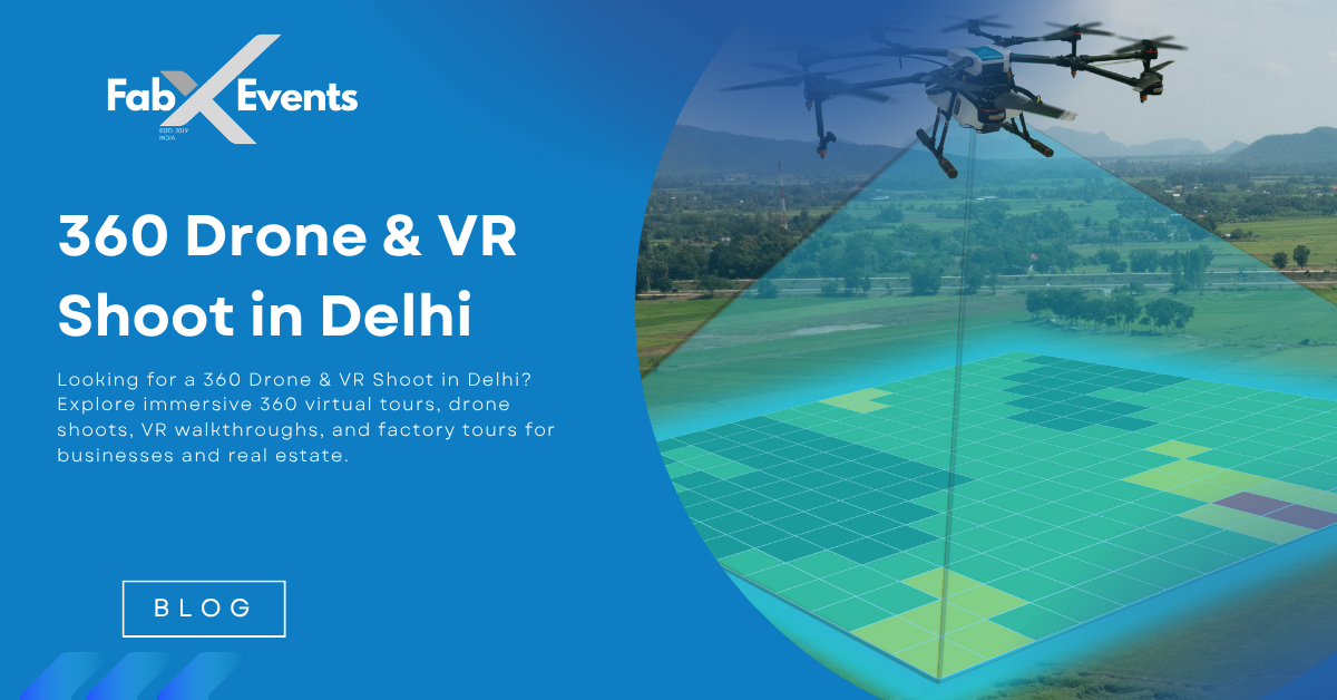 360 Drone & VR Shoot in Delhi