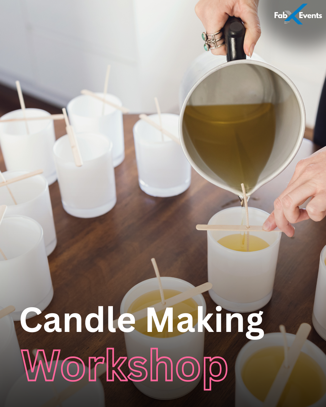 Scented Candle Making Activity for Events