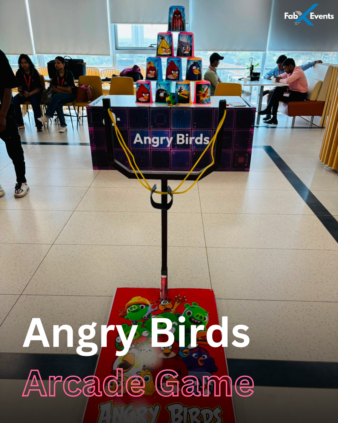 Angry Birds Arcade Game on Rent