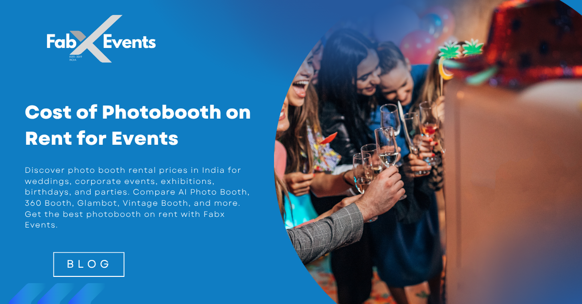 Photo Booth Rental Price in India