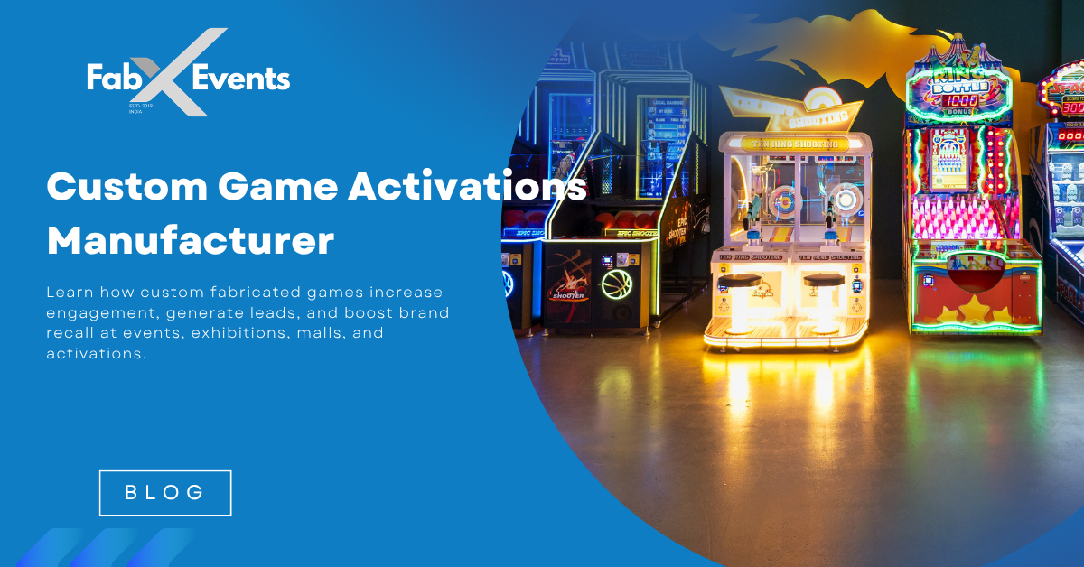 Custom Game Activations Manufacturer in Delhi