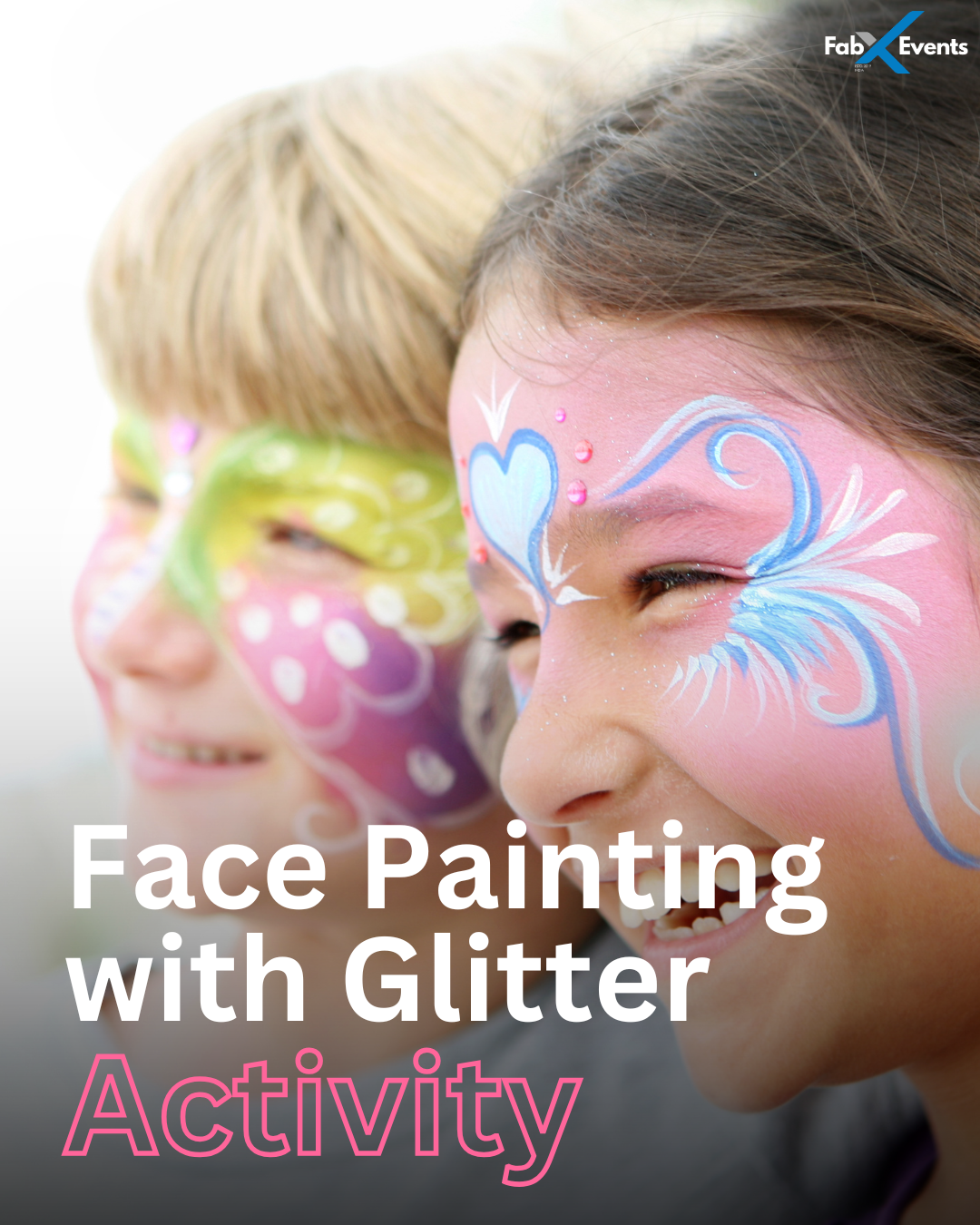 Glitter Face Painting for Events