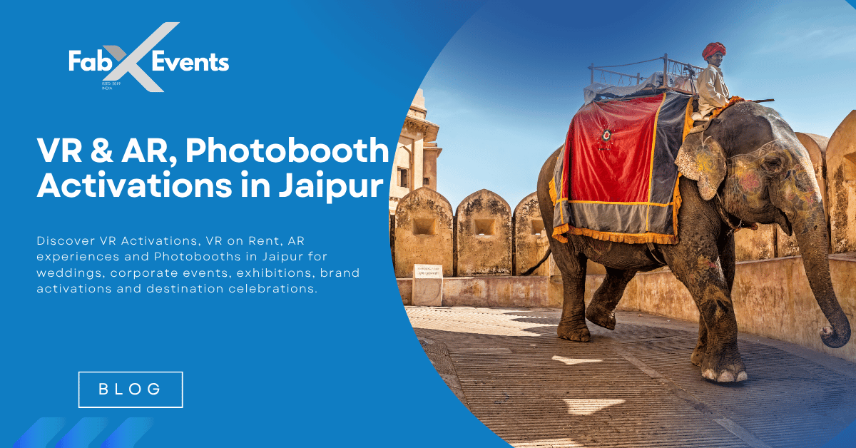VR And AR, Photobooth Activations in Jaipur