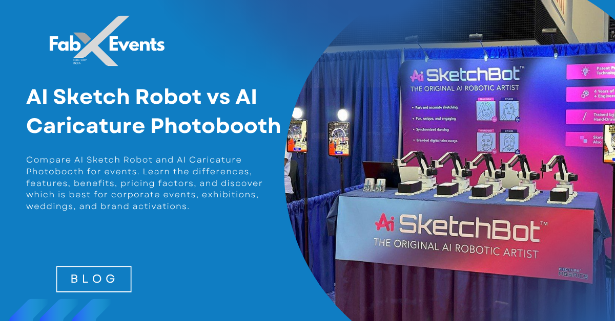 AI Sketch Robot vs AI Caricature Photobooth