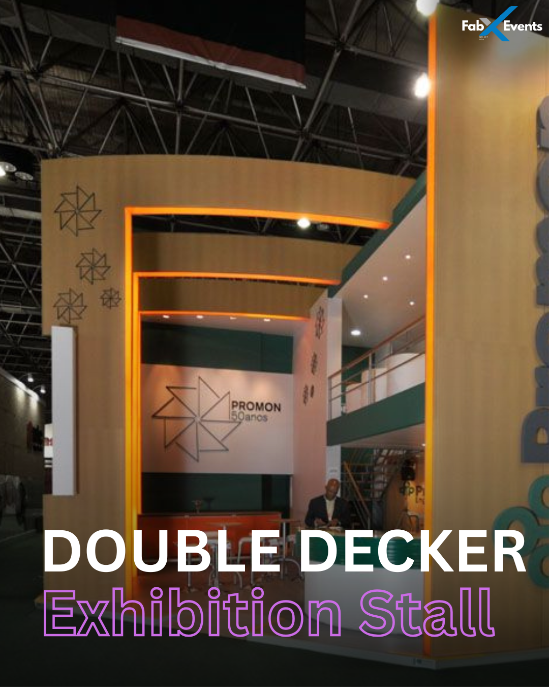 Double Decker Exhibition Stall Fabrication