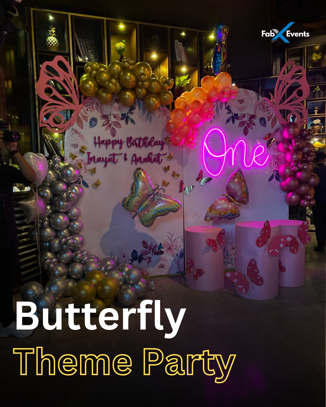 Customized Butterfly Birthday Decorations & Planning