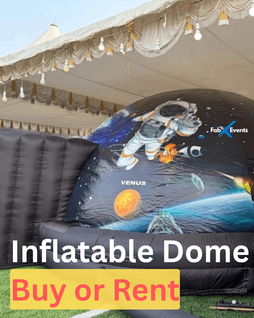 Inflatable 360° Dome for Events on Rent or Buy image
