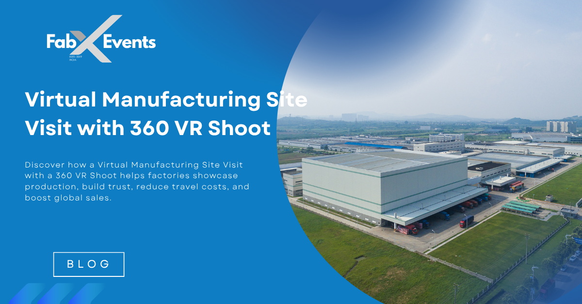 Virtual Manufacturing Site Visit with 360 VR Shoot