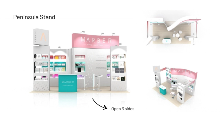 Peninsula Exhibition Stall Design & Fabrication image