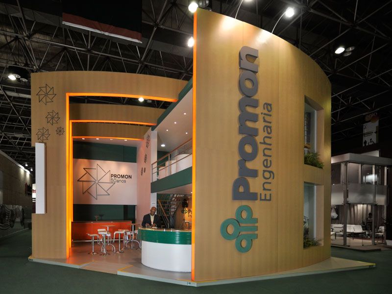 Double Decker Exhibition Stall Fabrication image
