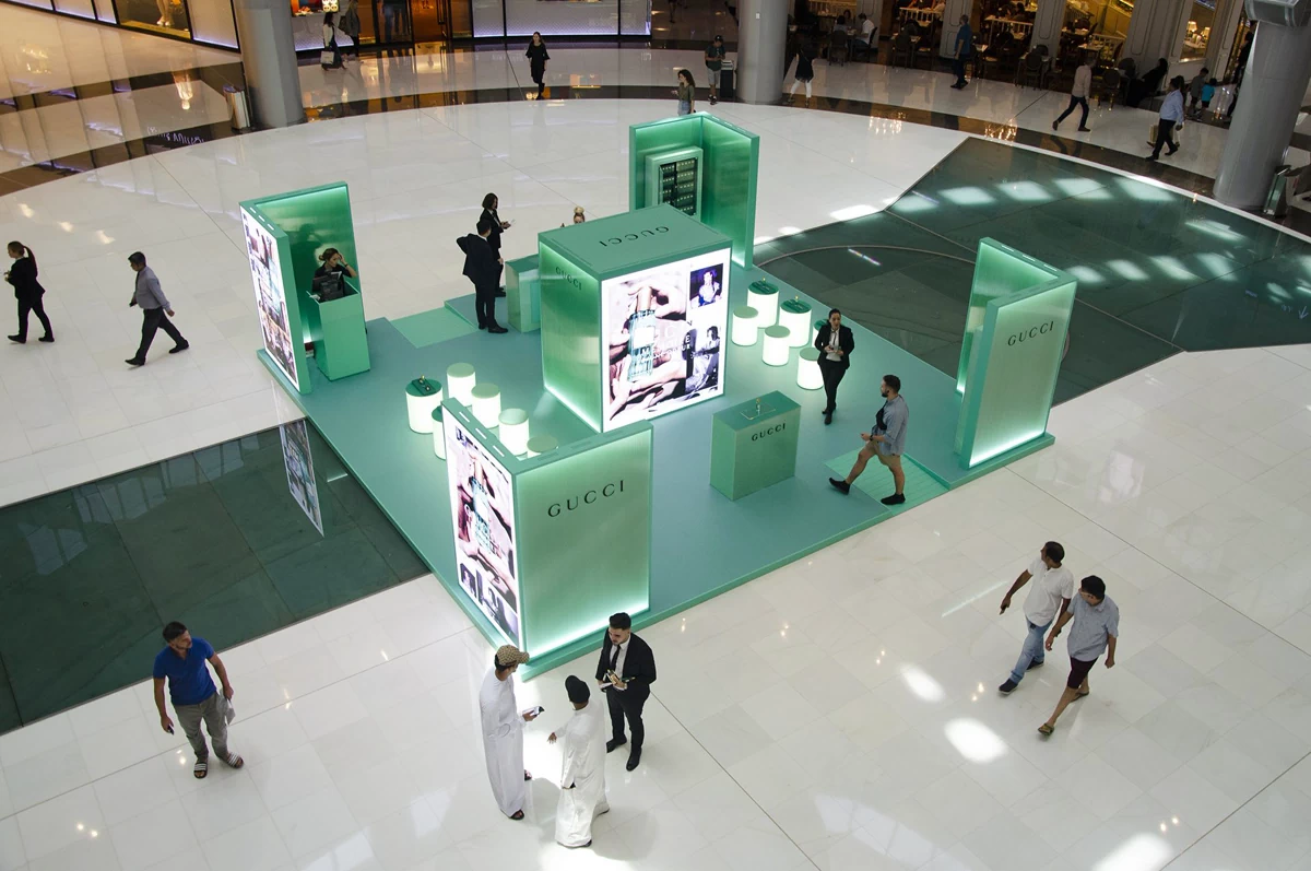 Pop Up Exhibition Stall Fabrication Services image